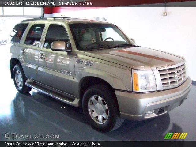 2002 Cadillac Escalade AWD in Silver Sand