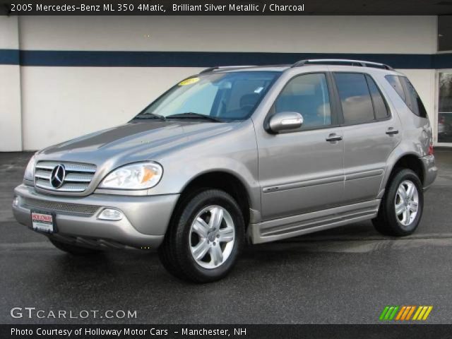 2005 Mercedes-Benz ML 350 4Matic in Brilliant Silver Metallic