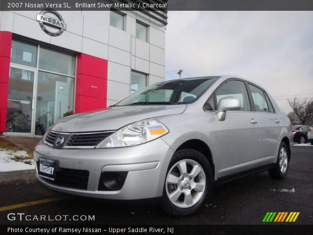 2007 Nissan Versa SL in Brilliant Silver Metallic