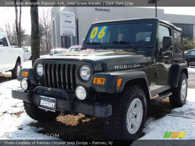 2006 Jeep Wrangler Rubicon 4x4 in Jeep Green Metallic
