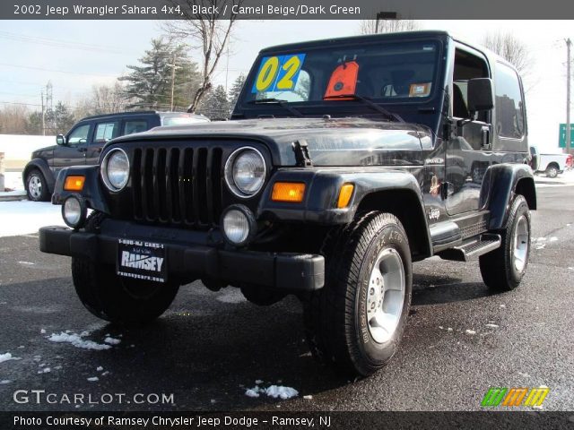 2002 Jeep Wrangler Sahara 4x4 in Black