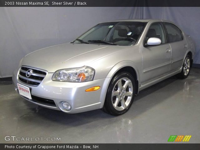 2003 Nissan Maxima SE in Sheer Silver