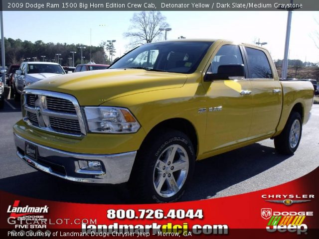 2009 Dodge Ram 1500 Big Horn Edition Crew Cab in Detonator Yellow