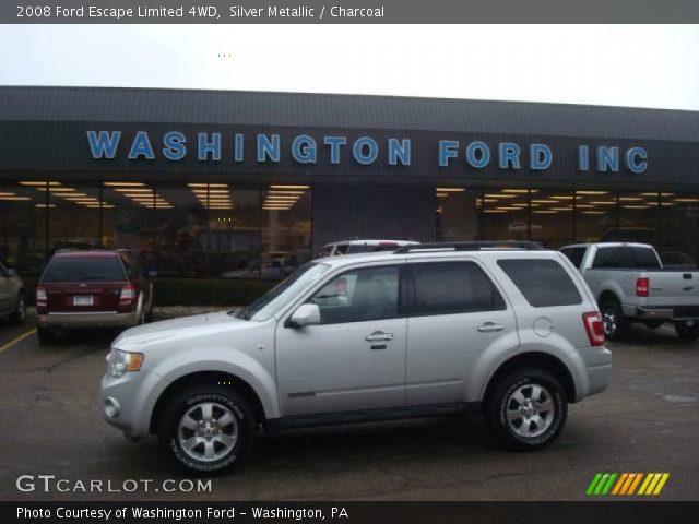 2008 Ford Escape Limited 4WD in Silver Metallic