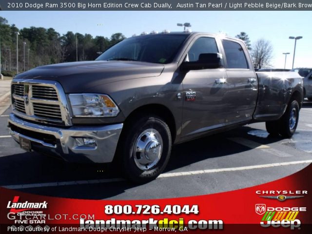 2010 Dodge Ram 3500 Big Horn Edition Crew Cab Dually in Austin Tan Pearl