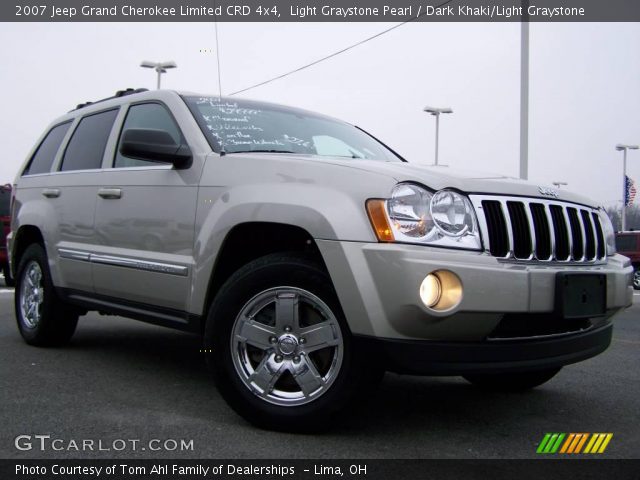 2007 Jeep Grand Cherokee Limited CRD 4x4 in Light Graystone Pearl