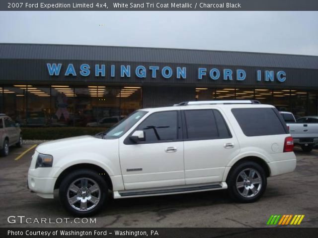 2007 Ford Expedition Limited 4x4 in White Sand Tri Coat Metallic