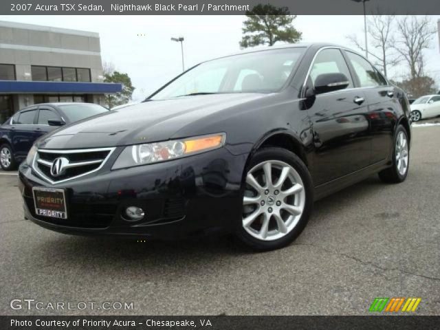 2007 Acura TSX Sedan in Nighthawk Black Pearl