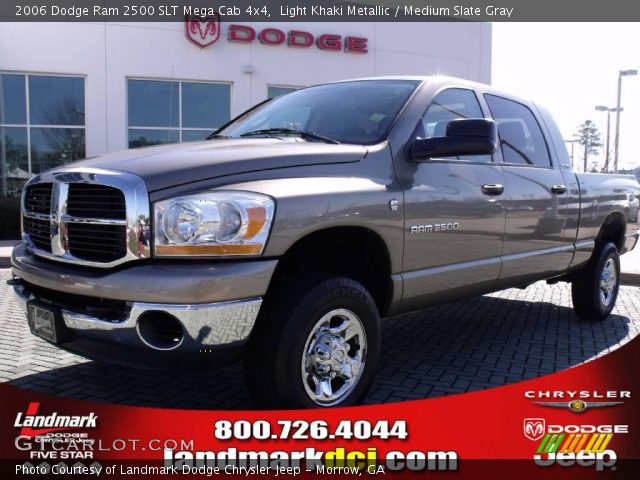 2006 Dodge Ram 2500 SLT Mega Cab 4x4 in Light Khaki Metallic