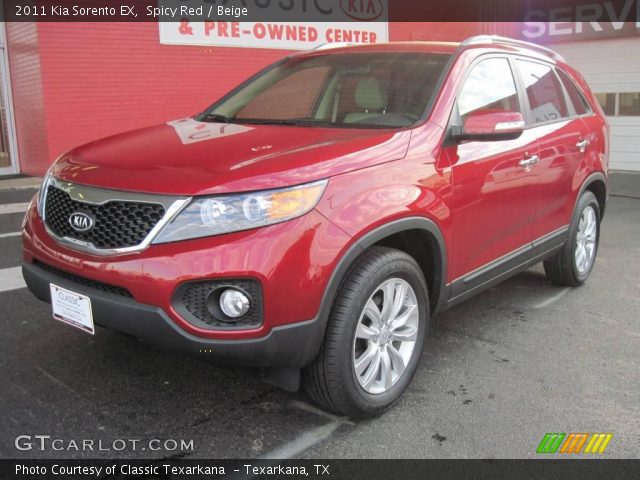 2011 Kia Sorento EX in Spicy Red