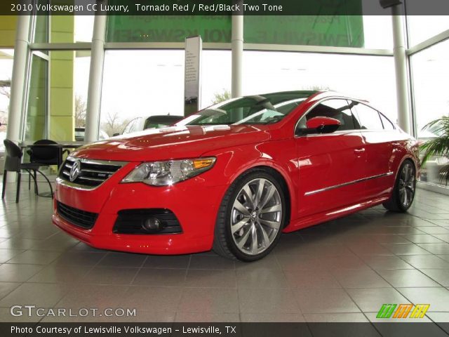 2010 Volkswagen CC Luxury in Tornado Red