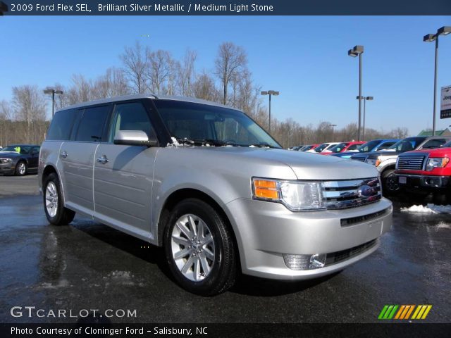 2009 Ford Flex SEL in Brilliant Silver Metallic