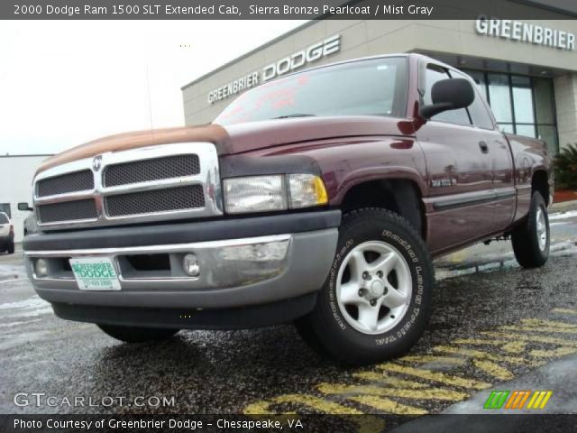 2000 Dodge Ram 1500 SLT Extended Cab in Sierra Bronze Pearlcoat