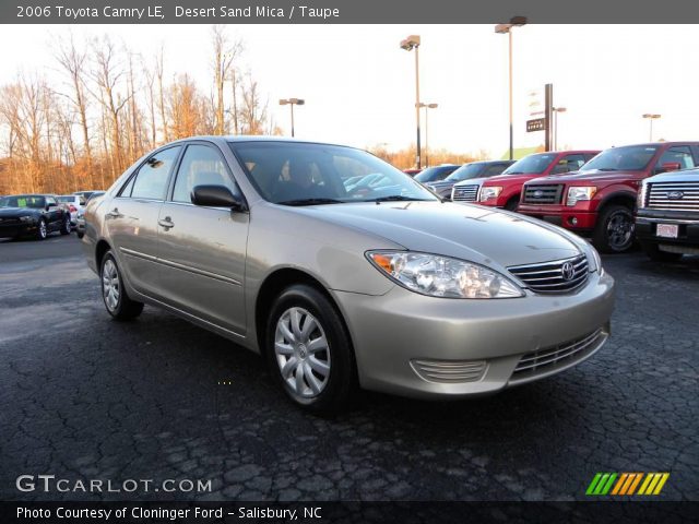 2006 Toyota Camry LE in Desert Sand Mica
