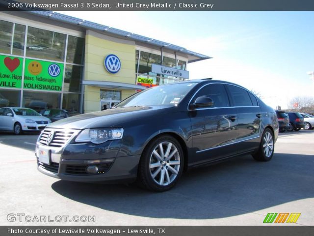 2006 Volkswagen Passat 3.6 Sedan in United Grey Metallic