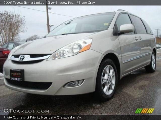 2006 Toyota Sienna Limited in Silver Shadow Pearl