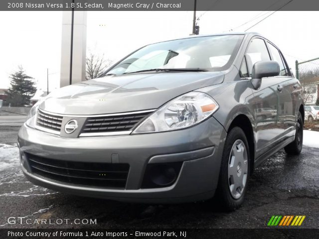 2008 Nissan Versa 1.8 SL Sedan in Magnetic Gray