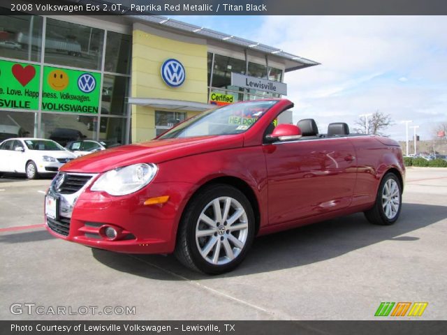 2008 Volkswagen Eos 2.0T in Paprika Red Metallic