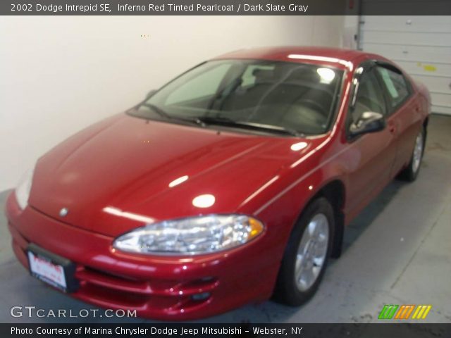 2002 Dodge Intrepid SE in Inferno Red Tinted Pearlcoat
