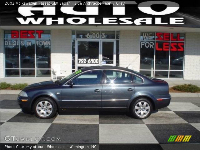 2002 Volkswagen Passat GLX Sedan in Blue Anthracite Pearl