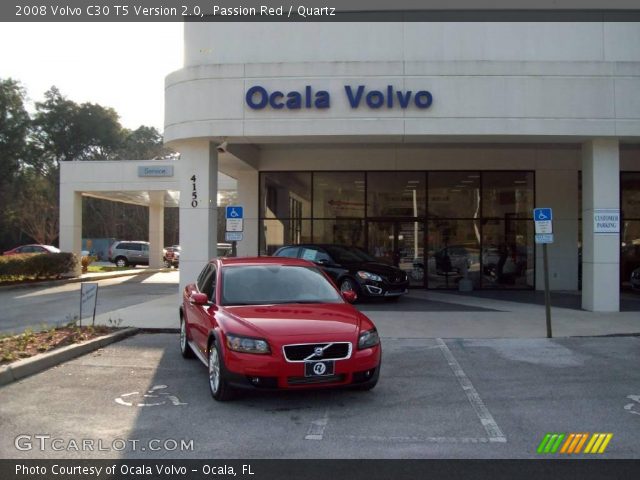 2008 Volvo C30 T5 Version 2.0 in Passion Red