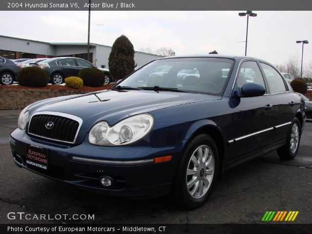 2004 Hyundai Sonata V6 in Ardor Blue