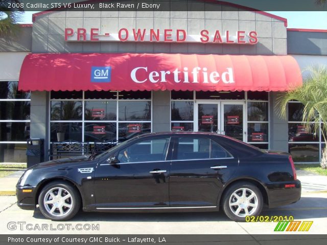2008 Cadillac STS V6 Luxury in Black Raven