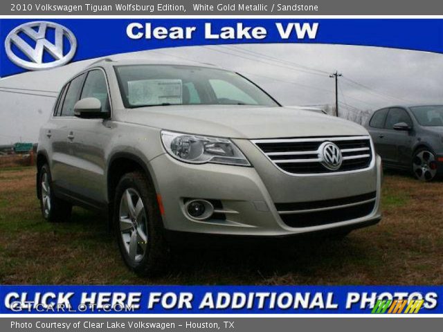 2010 Volkswagen Tiguan Wolfsburg Edition in White Gold Metallic