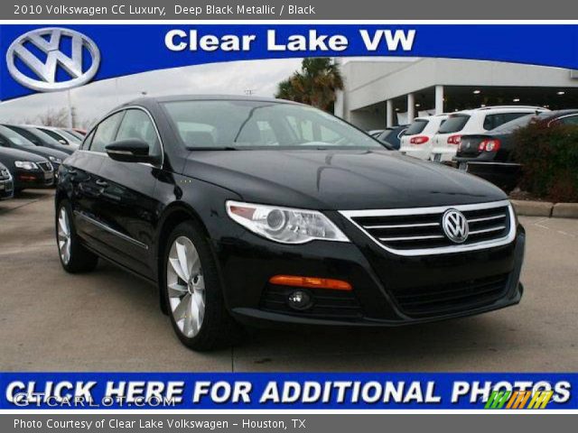 2010 Volkswagen CC Luxury in Deep Black Metallic