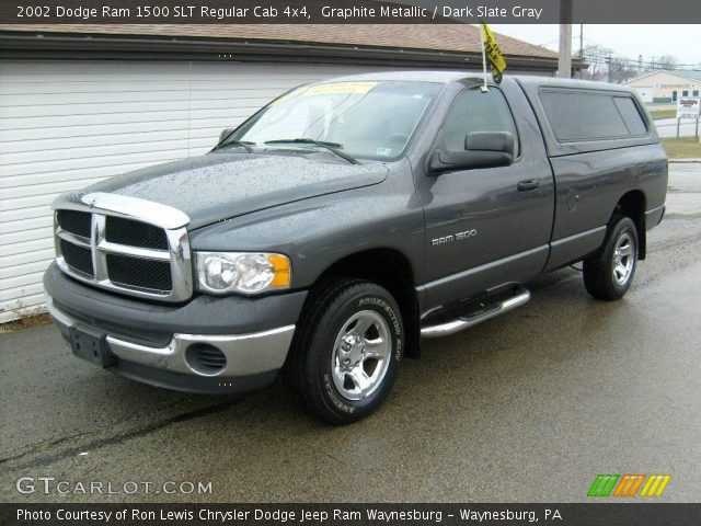 2002 Dodge Ram 1500 SLT Regular Cab 4x4 in Graphite Metallic