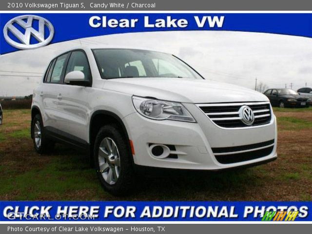 2010 Volkswagen Tiguan S in Candy White