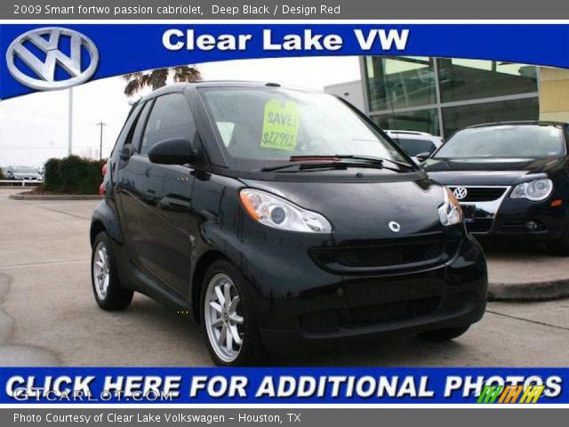 2009 Smart fortwo passion cabriolet in Deep Black