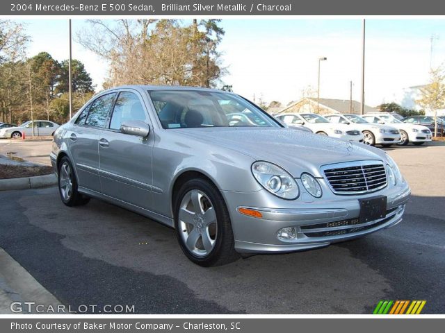 2004 Mercedes-Benz E 500 Sedan in Brilliant Silver Metallic