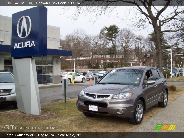 2007 Acura RDX  in Carbon Gray Pearl