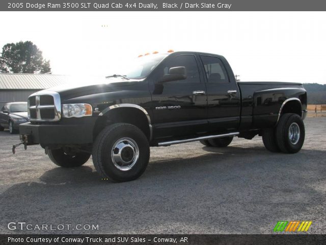 2005 Dodge Ram 3500 SLT Quad Cab 4x4 Dually in Black