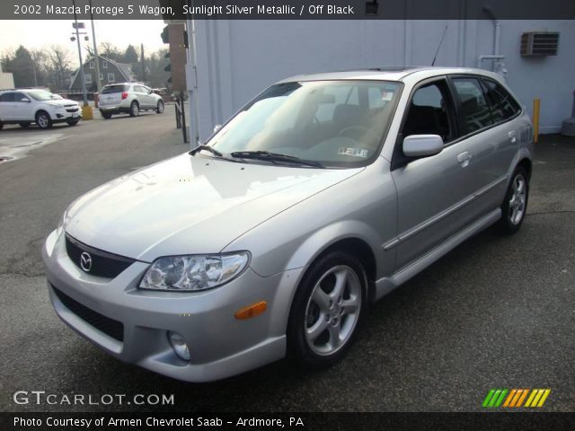 2002 Mazda Protege 5 Wagon in Sunlight Silver Metallic