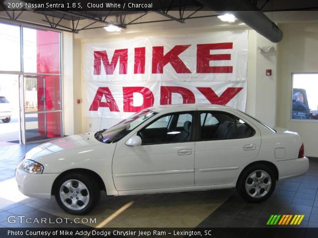 2005 Nissan Sentra 1.8 S in Cloud White