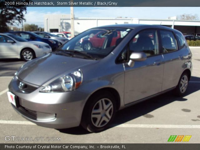 2008 Honda Fit Hatchback in Storm Silver Metallic