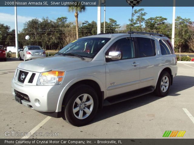 2008 Nissan Armada SE in Silver Lightning