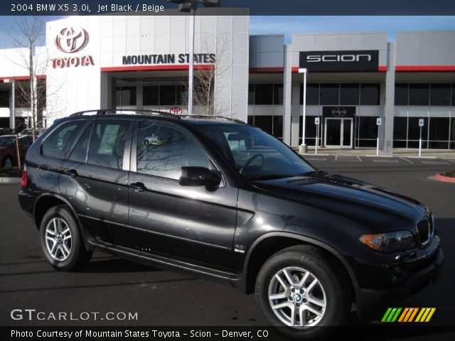 2004 BMW X5 3.0i in Jet Black