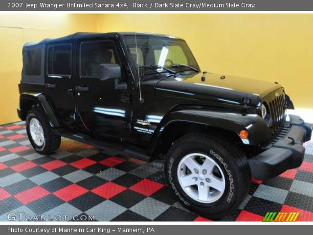 2007 Jeep Wrangler Unlimited Sahara 4x4 in Black
