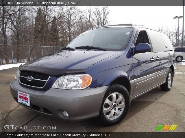 2004 Kia Sedona EX in Imperial Blue