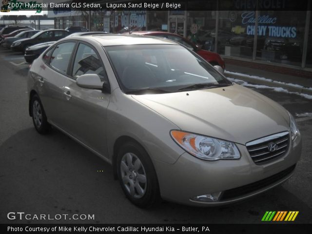 2007 Hyundai Elantra GLS Sedan in Laguna Sand Beige