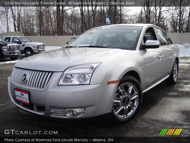 2009 Mercury Sable Premier Sedan in Brilliant Silver Metallic