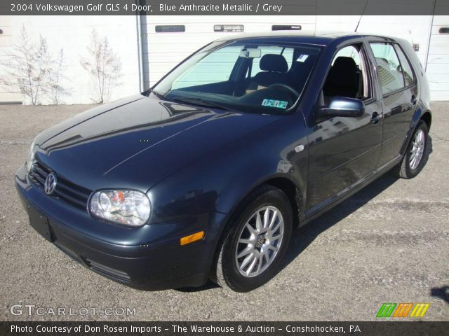 2004 Volkswagen Golf GLS 4 Door in Blue Anthracite Metallic