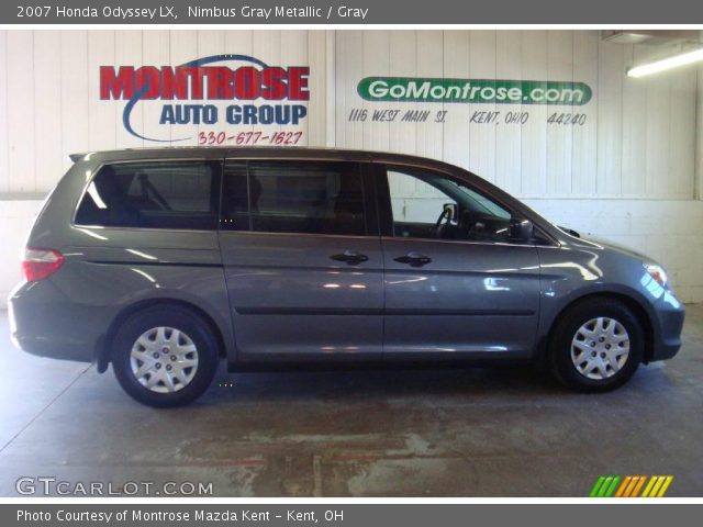 2007 Honda Odyssey LX in Nimbus Gray Metallic