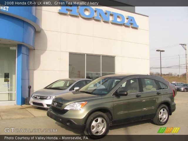 2008 Honda CR-V LX 4WD in Green Tea Metallic