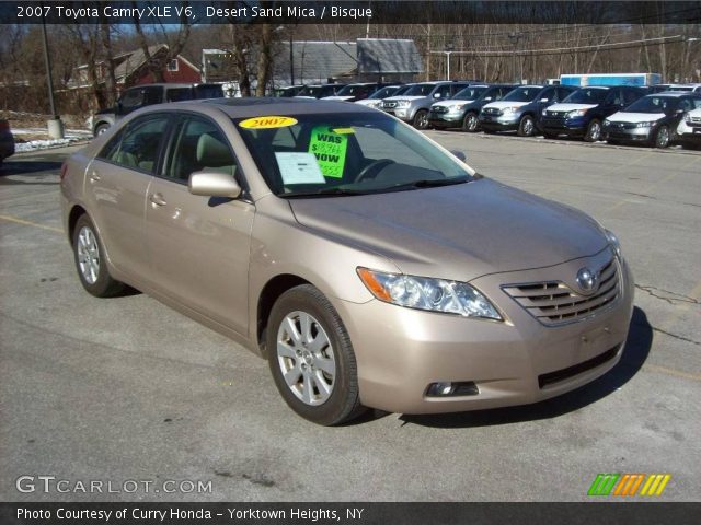 2007 Toyota Camry XLE V6 in Desert Sand Mica