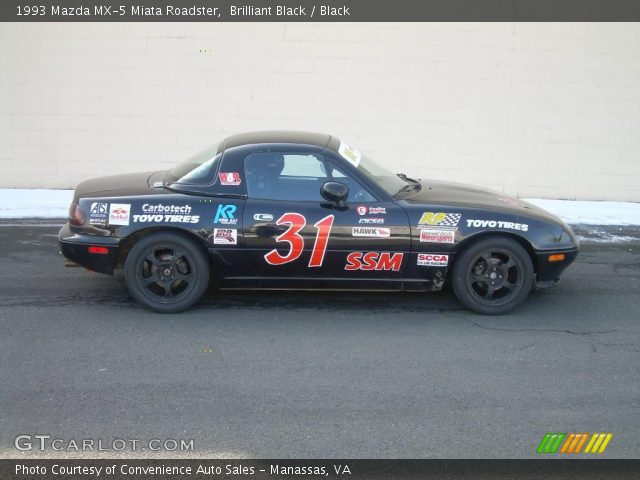1993 Mazda MX-5 Miata Roadster in Brilliant Black
