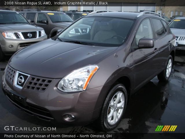 2008 Nissan Rogue SL AWD in Iridium Graphite Metallic